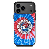 Philadelphia 76ers Tie Dye Style Logo iPhone 17 Pro Case OV10542