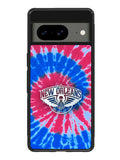 New Orleans Pelicans Tie Dye Style Logo Google Pixel 8A Case QC10512