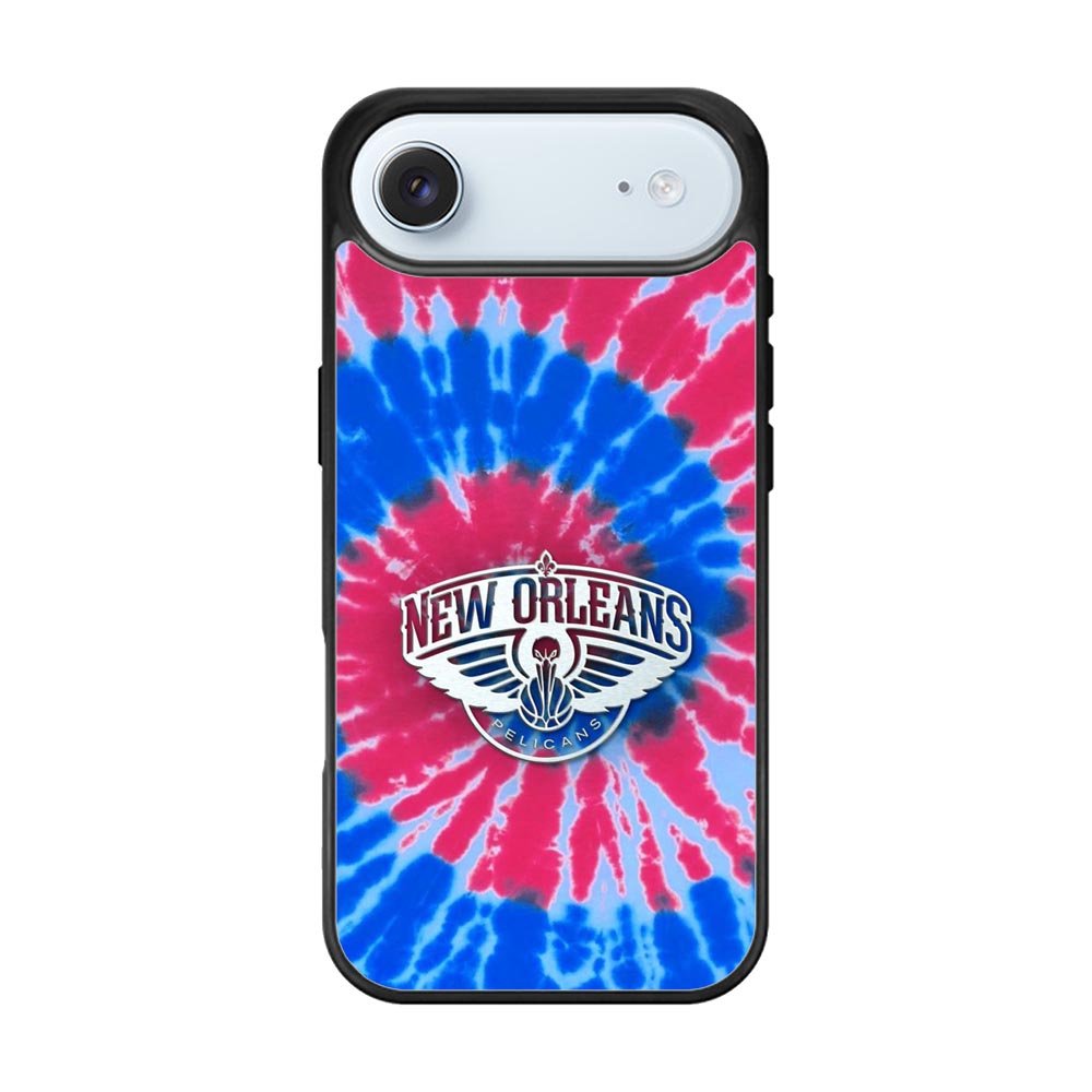 New Orleans Pelicans Tie Dye Style Logo iPhone Air Case OV10512