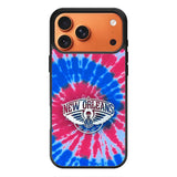 New Orleans Pelicans Tie Dye Style Logo iPhone 17 Pro Max Case OV10512