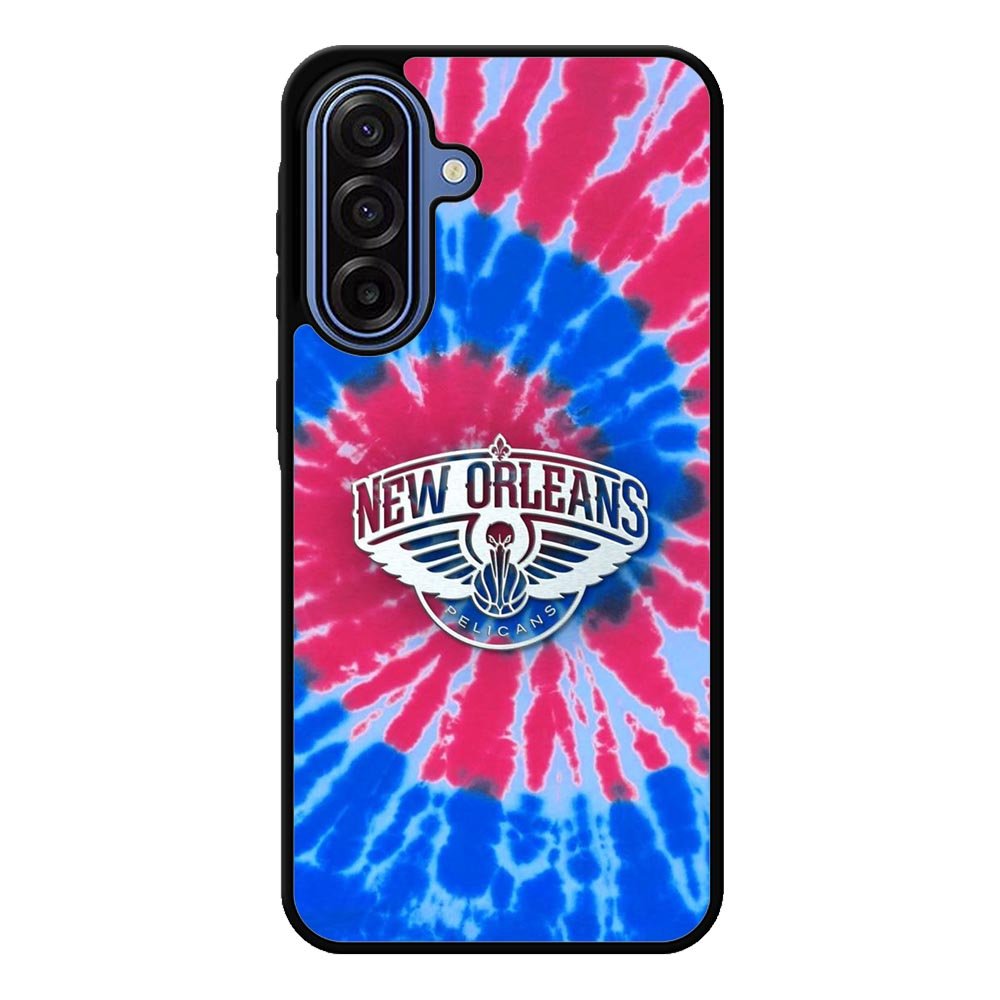 New Orleans Pelicans Tie Dye Style Logo Samsung Galaxy A17 Case OV10512
