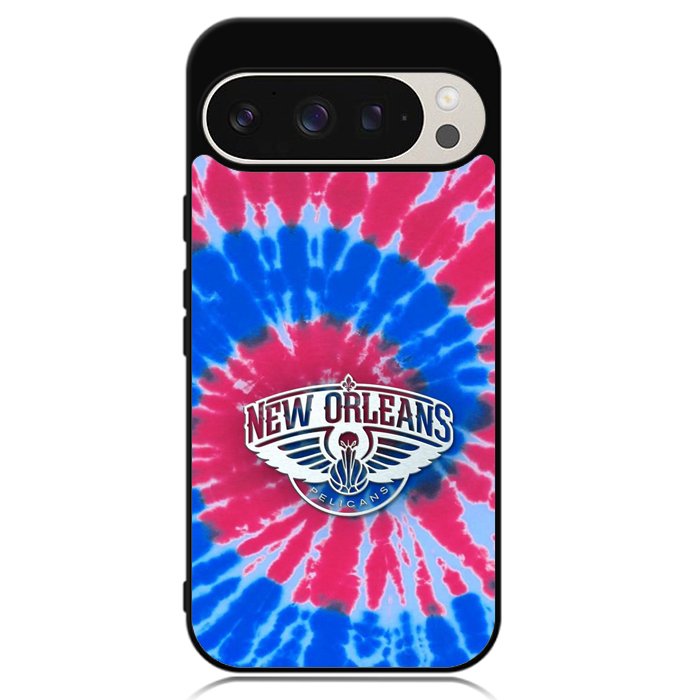 New Orleans Pelicans Tie Dye Style Logo Google Pixel 9 | Pixel 9 Pro Case OV10512