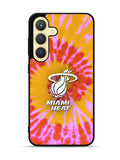 Miami Heat Tie Dye Style Logo Samsung Galaxy S23 FE 5G Case QC10493