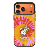 Miami Heat Tie Dye Style Logo iPhone 17 Pro Max Case OV10493