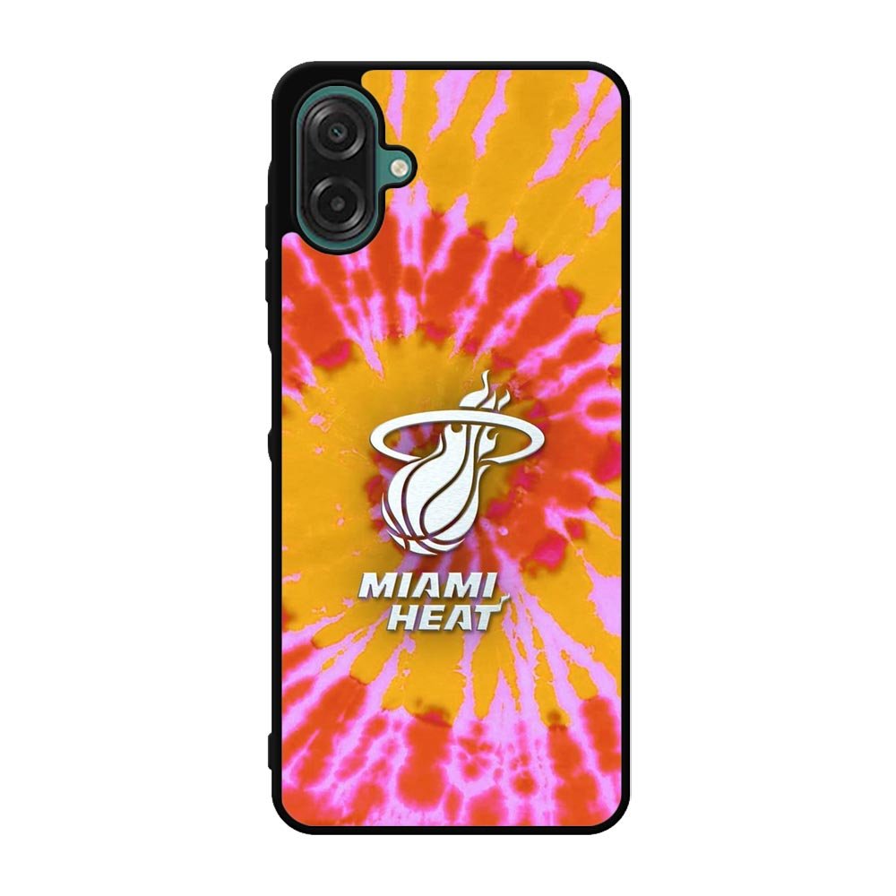 Miami Heat Tie Dye Style Logo Samsung Galaxy A07 Case OV10493