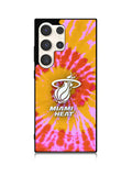 Miami Heat Tie Dye Style Logo Samsung Galaxy S23 Ultra 5G Case QC10493