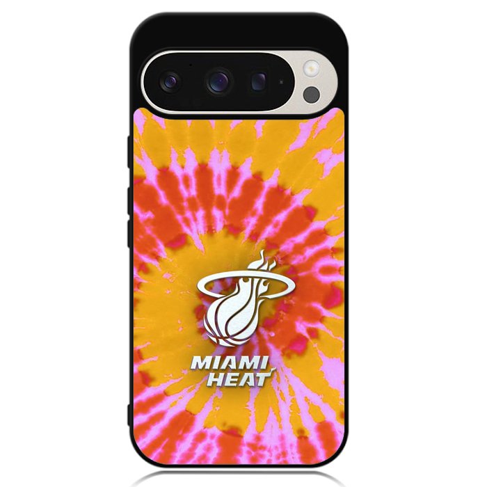 Miami Heat Tie Dye Style Logo Google Pixel 9 Pro XL Case OV10493