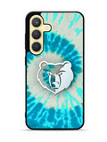 Memphis Grizzlies Tie Dye Style Logo Samsung Galaxy S24 Plus 5G , Samsung Galaxy S24+ 5G Case OV10491