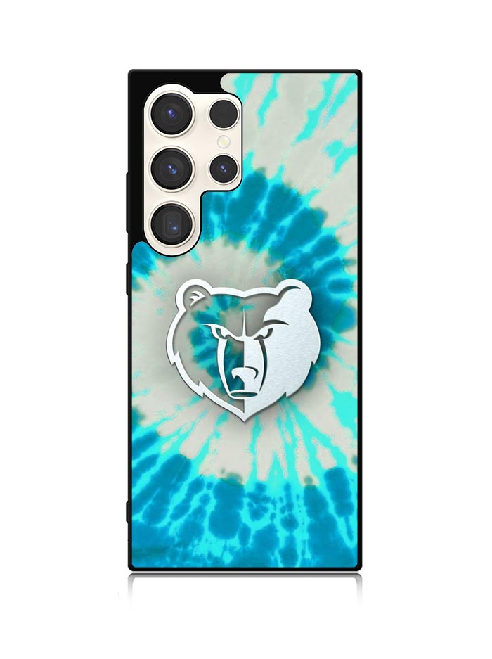 Memphis Grizzlies Tie Dye Style Logo Samsung Galaxy S23 Ultra 5G Case QC10491