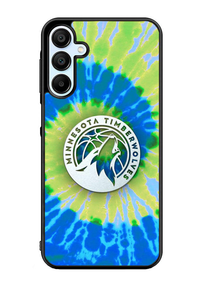 Minnesota Timberwolves Tie Dye Style Logo Samsung Galaxy A15 5G Case OV10499