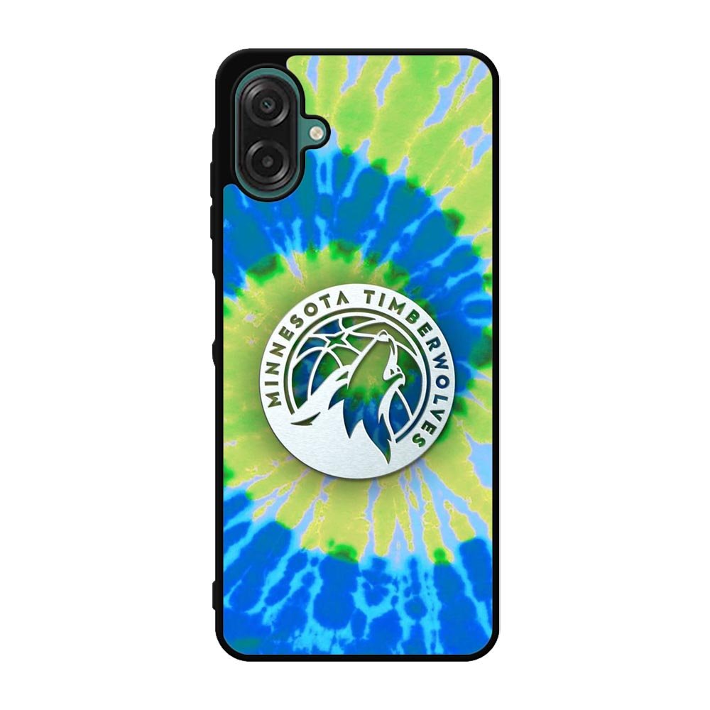 Minnesota Timberwolves Tie Dye Style Logo Samsung Galaxy A07 Case OV10499
