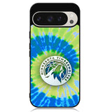 Minnesota Timberwolves Tie Dye Style Logo Google Pixel 9 Pro XL Case OV10499
