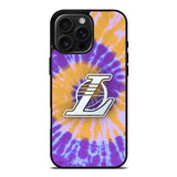 Los Angeles Lakers Tie Dye Style Logo iPhone 16 Pro Max Case OV10624