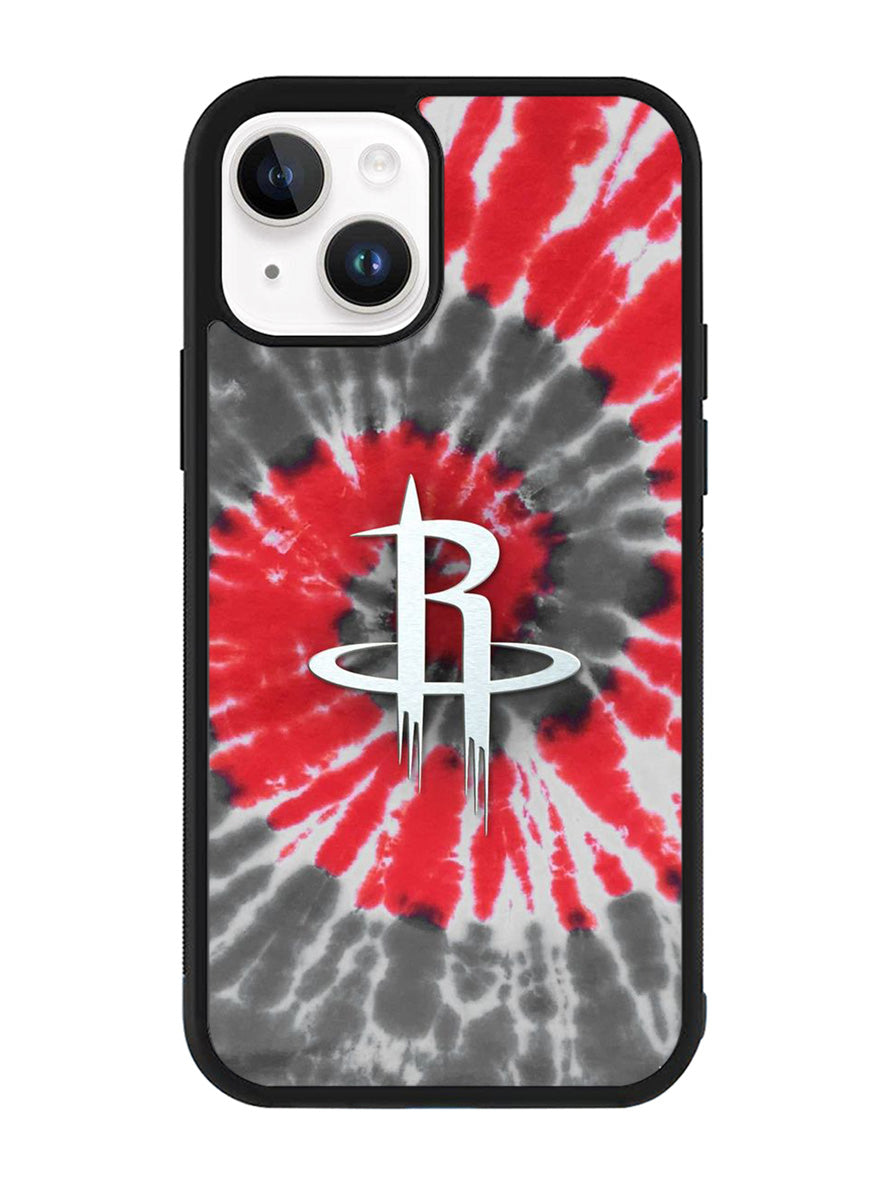 Houston Rockets Tie Dye Style Logo iPhone 15 Plus Case OV10593