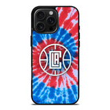 Los Angeles Clippers Tie Dye Style Logo iPhone 16 Pro Max Case OV10623
