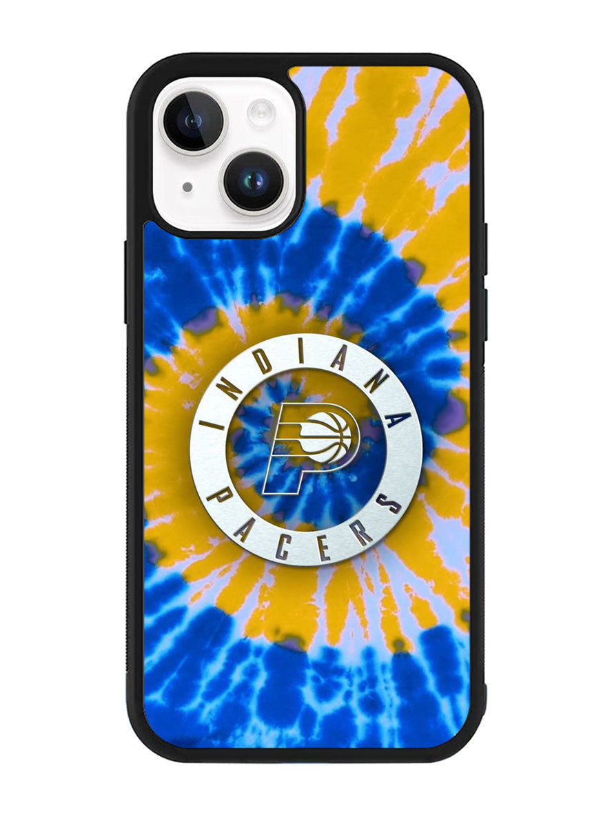 Indiana Pacers Tie Dye Style Logo iPhone 15 Case OV10596