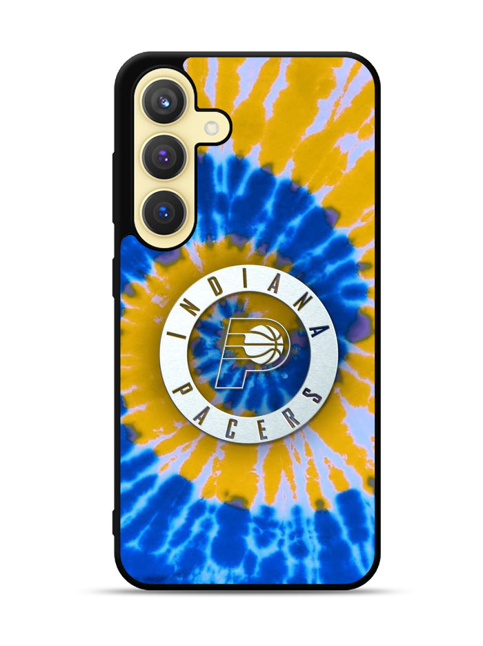 Indiana Pacers Tie Dye Style Logo Samsung Galaxy S24 FE 5G Case OV10596