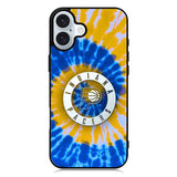 Indiana Pacers Tie Dye Style Logo iPhone 16 Plus Case QC10596