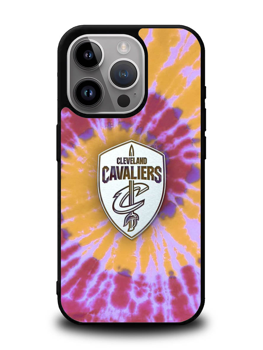 Cleveland Cavaliers Tie Dye Style Logo iPhone 16 Pro Case OV10699