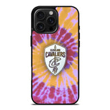 Cleveland Cavaliers Tie Dye Style Logo iPhone 16 Pro Max Case OV10699