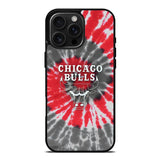 Chicago Bulls Tie Dye Style Logo iPhone 16 Pro Max Case OV10687