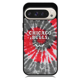 Chicago Bulls Tie Dye Style Logo Google Pixel 10 | Google Pixel 10 Pro Case OV10687