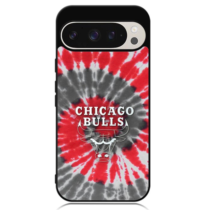 Chicago Bulls Tie Dye Style Logo Google Pixel 9 | Pixel 9 Pro Case OV10687