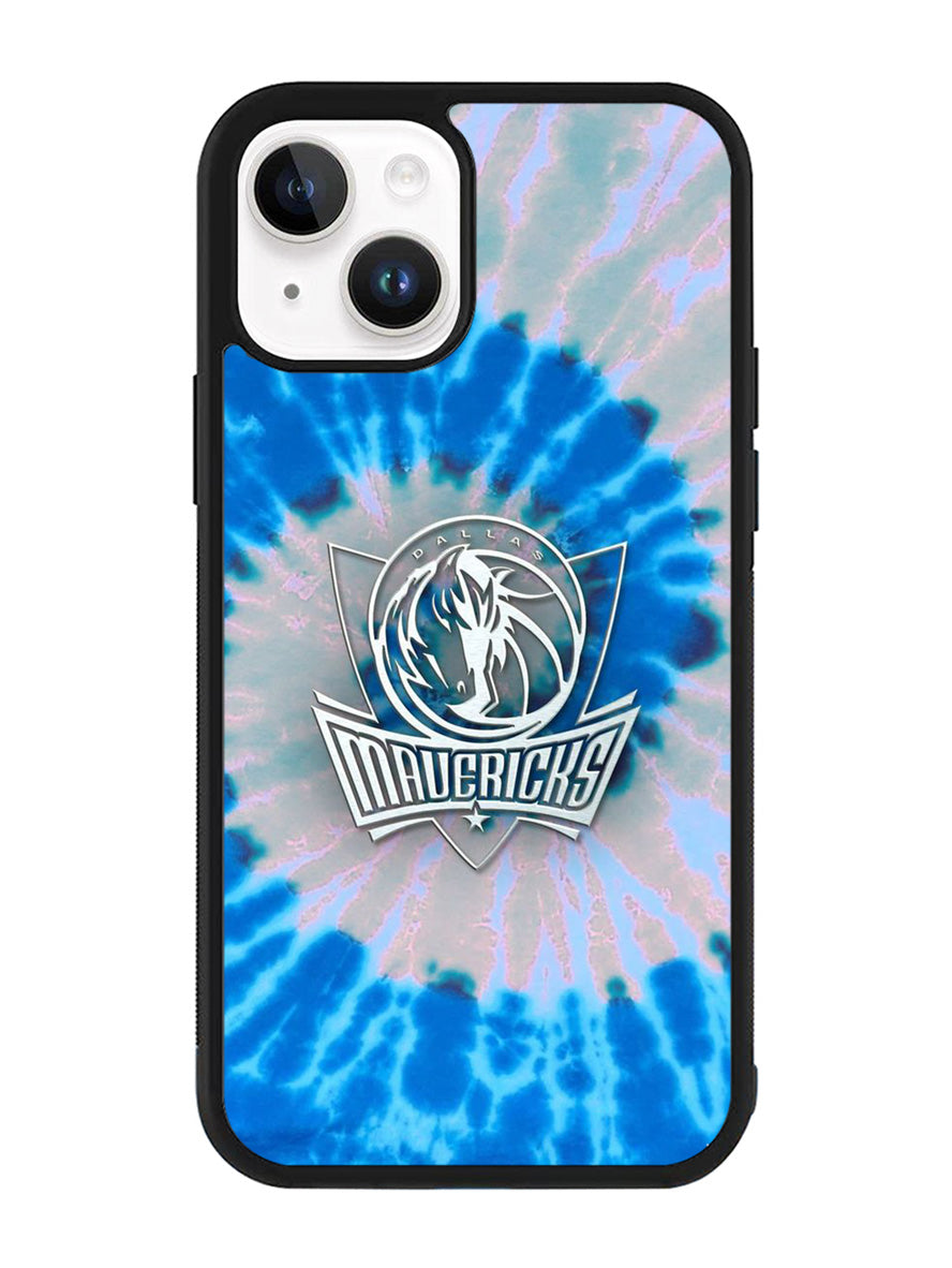 Dallas Mavericks Tie Dye Style Logo iPhone 14 Plus Case QC10703