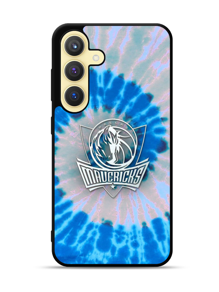 Dallas Mavericks Tie Dye Style Logo Samsung Galaxy S24 Plus 5G , Samsung Galaxy S24+ 5G Case OV10703