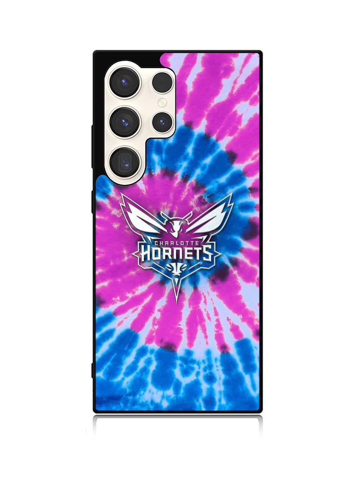 Charlotte Hornets Tie Dye Style Logo Samsung Galaxy S23 Ultra 5G Case QC10678