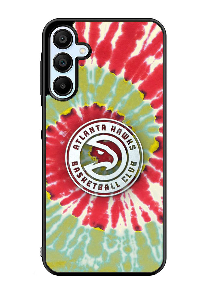 Atlanta Hawks Tie Dye Style Logo Samsung Galaxy A35 5G Case OV10641