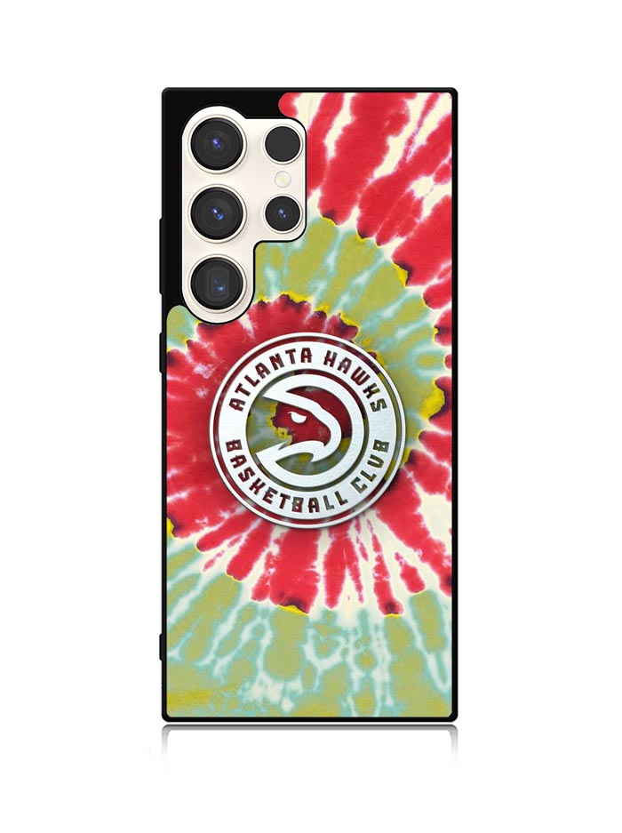 Atlanta Hawks Tie Dye Style Logo Samsung Galaxy S23 Ultra 5G Case QC10641