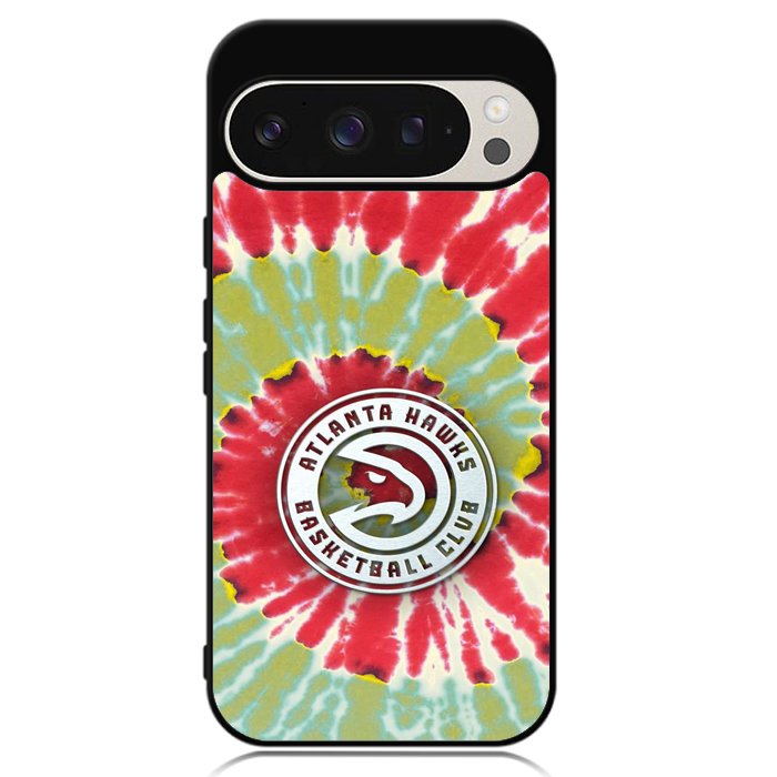 Atlanta Hawks Tie Dye Style Logo Google Pixel 9 Pro XL Case OV10641