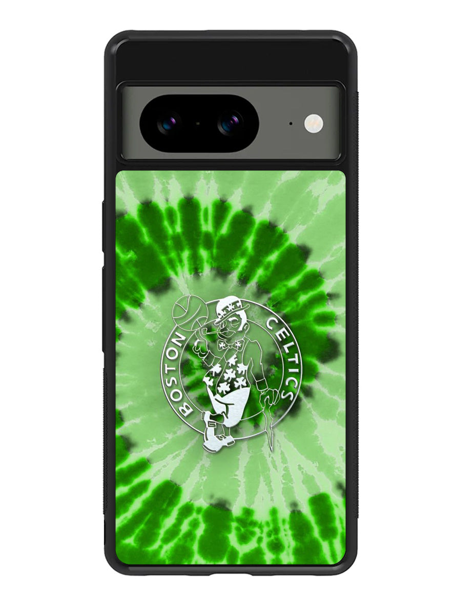 Boston Celtics Tie Dye Style Logo Google Pixel 8 Case QC10665