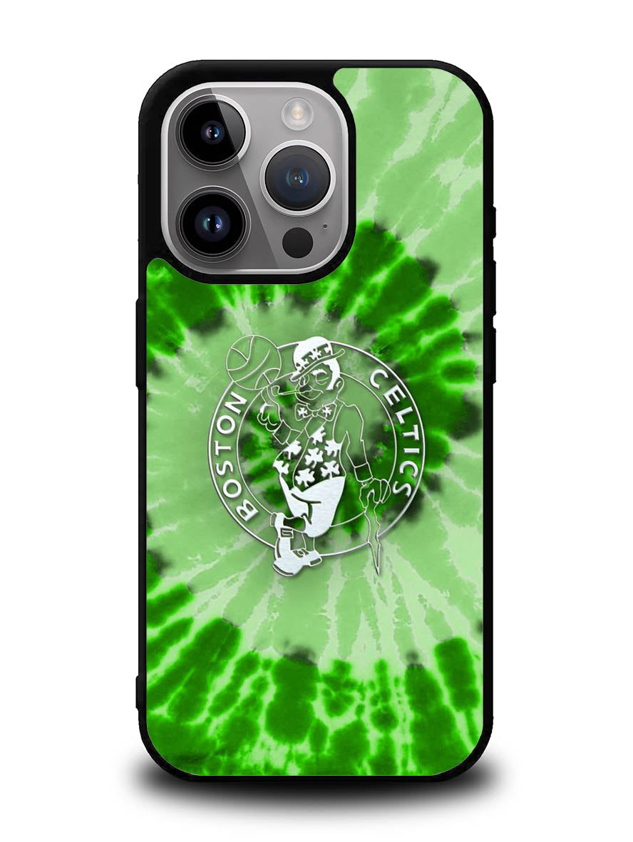 Boston Celtics Tie Dye Style Logo iPhone 15 Pro Case OV10665
