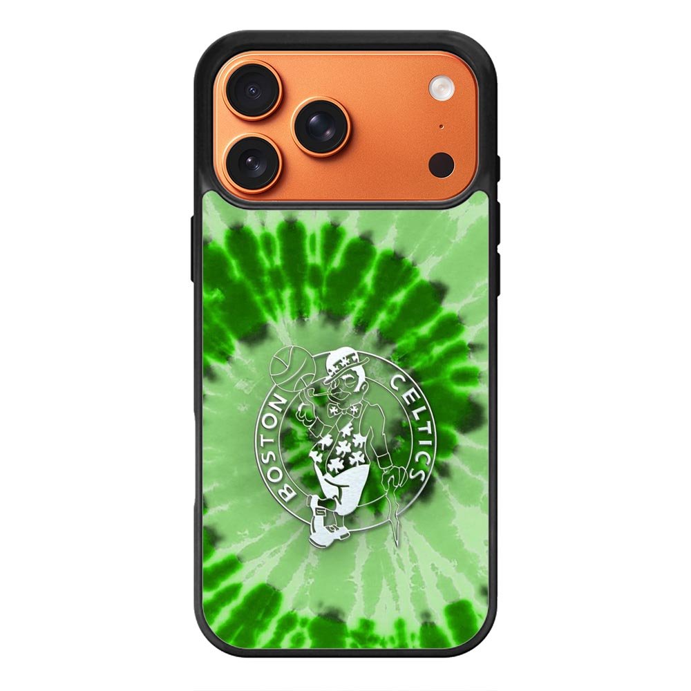 Boston Celtics Tie Dye Style Logo iPhone 17 Pro Case OV10665