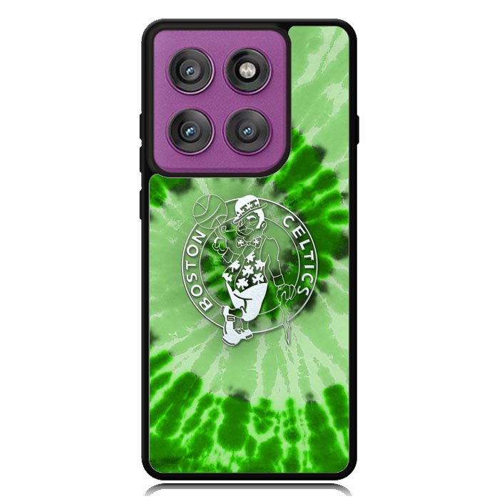 Boston Celtics Tie Dye Style Logo Motorola Moto Edge 2025 | Moto Edge 60 Fusion | Moto Edge 60 Pro Case OV10665