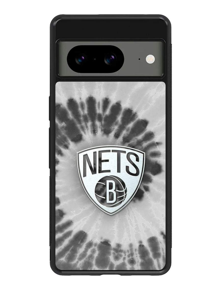 Brooklyn Nets Tie Dye Style Logo Google Pixel 8 Case QC10668