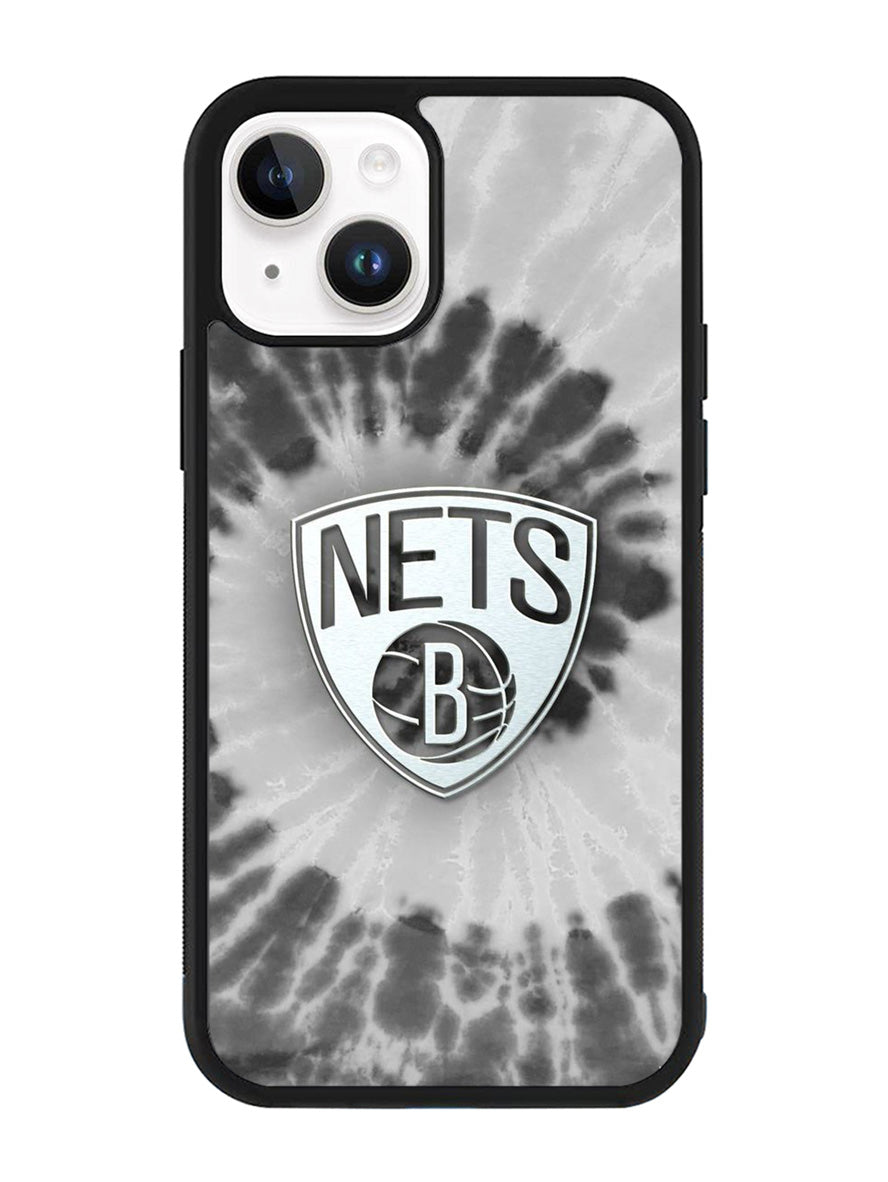 Brooklyn Nets Tie Dye Style Logo iPhone 15 Case OV10668