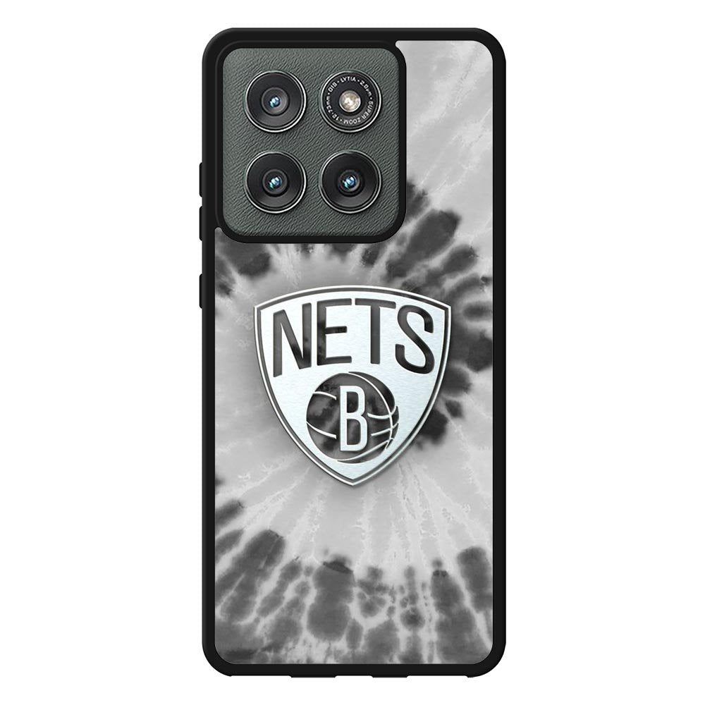 Brooklyn Nets Tie Dye Style Logo Motorola Moto Edge 2025 Case OV10668