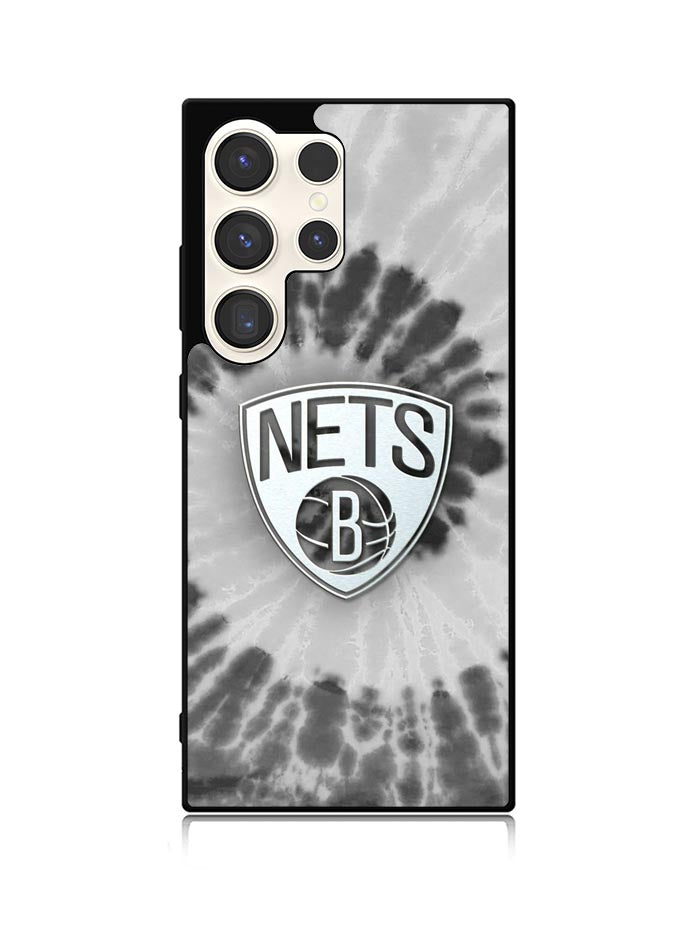 Brooklyn Nets Tie Dye Style Logo Samsung Galaxy S24 Ultra 5G Case OV10668
