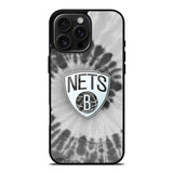 Brooklyn Nets Tie Dye Style Logo iPhone 16 Pro Case OV10668