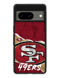 San Francisco 49ers Torn Paper Style Logo Google Pixel 8A Case QC10317