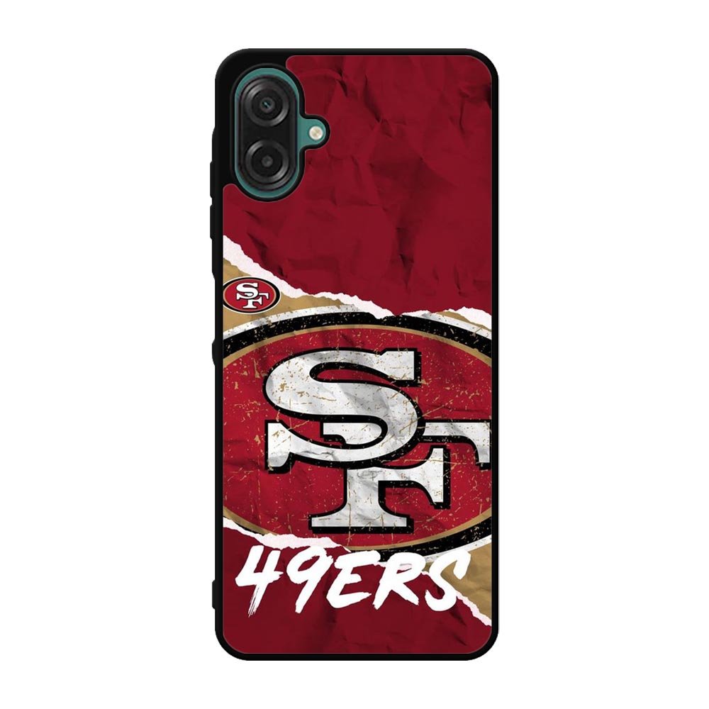 San Francisco 49ers Torn Paper Style Logo Samsung Galaxy A07 Case QC10317