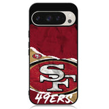 San Francisco 49ers Torn Paper Style Logo Google Pixel 9 Pro XL Case OV10317