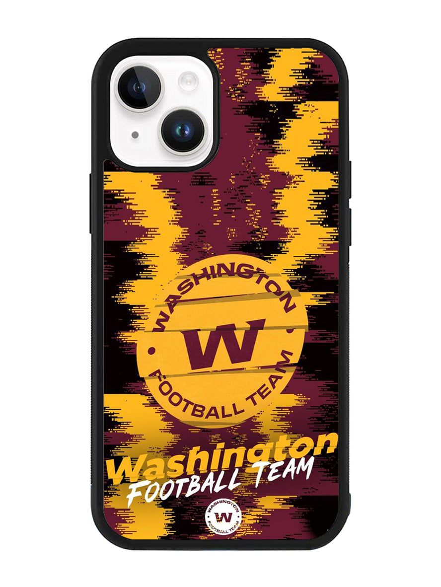 Washington Football Team Torn Paper Style Logo iPhone 14 Plus Case QC10246
