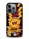 Washington Football Team Torn Paper Style Logo iPhone 16 Pro Max Case OV10246