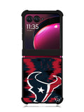 Houston Texans NFL Team Logo Motorola Moto Razr Plus 2023 , Moto Razr+ 2023 Case OV10384