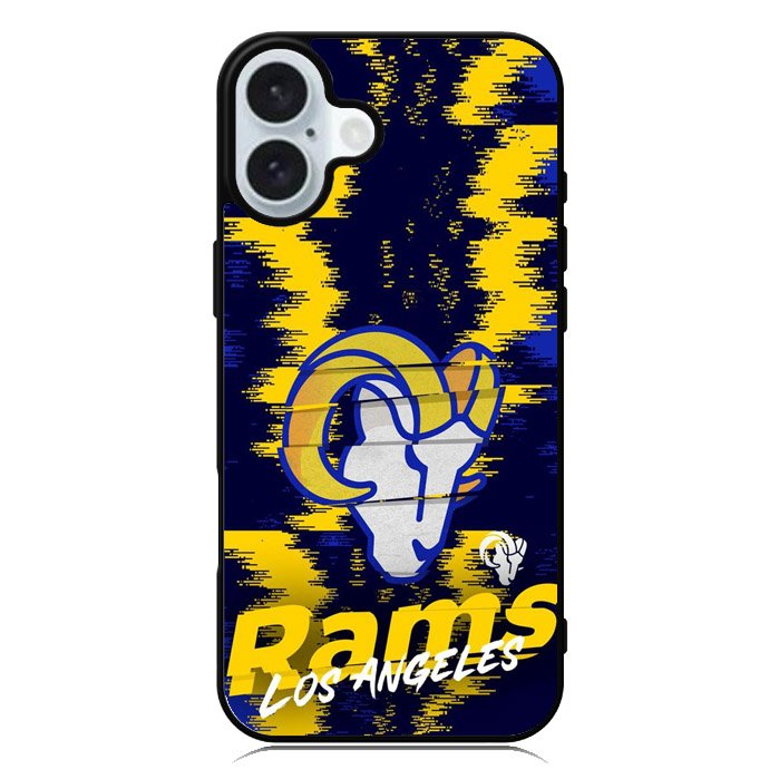 Los Angeles Rams NFL Team Logo iPhone 16 Case