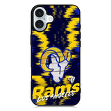 Los Angeles Rams NFL Team Logo iPhone 16 Plus Case